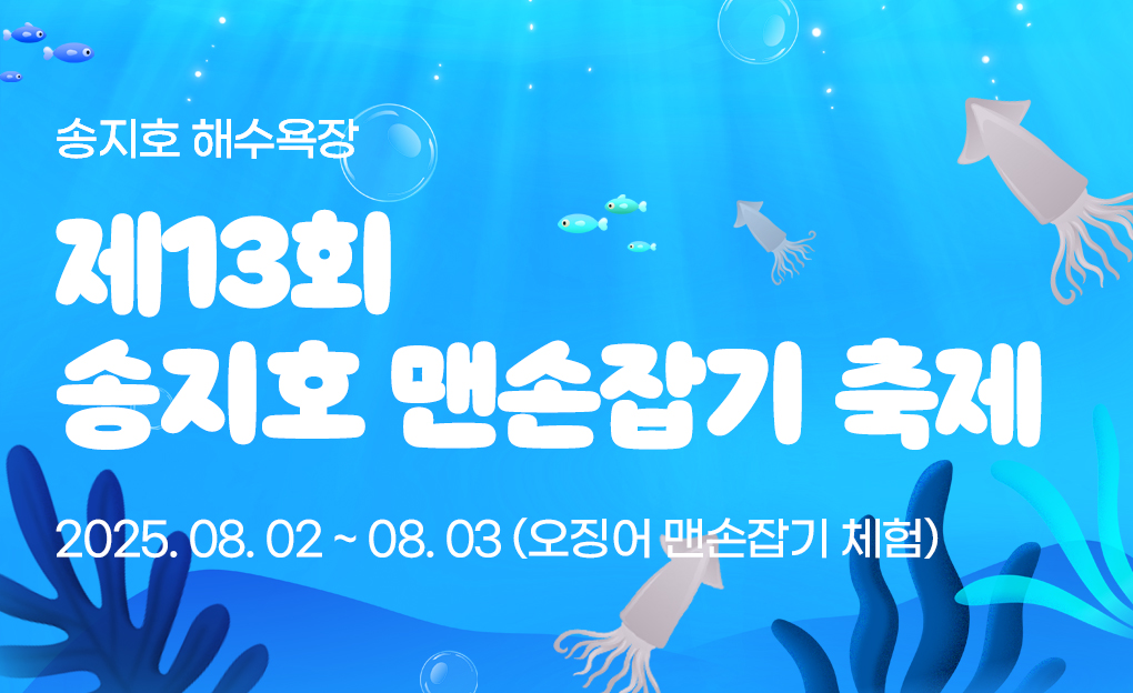 제13회 송지호 오징어 맨손잡기